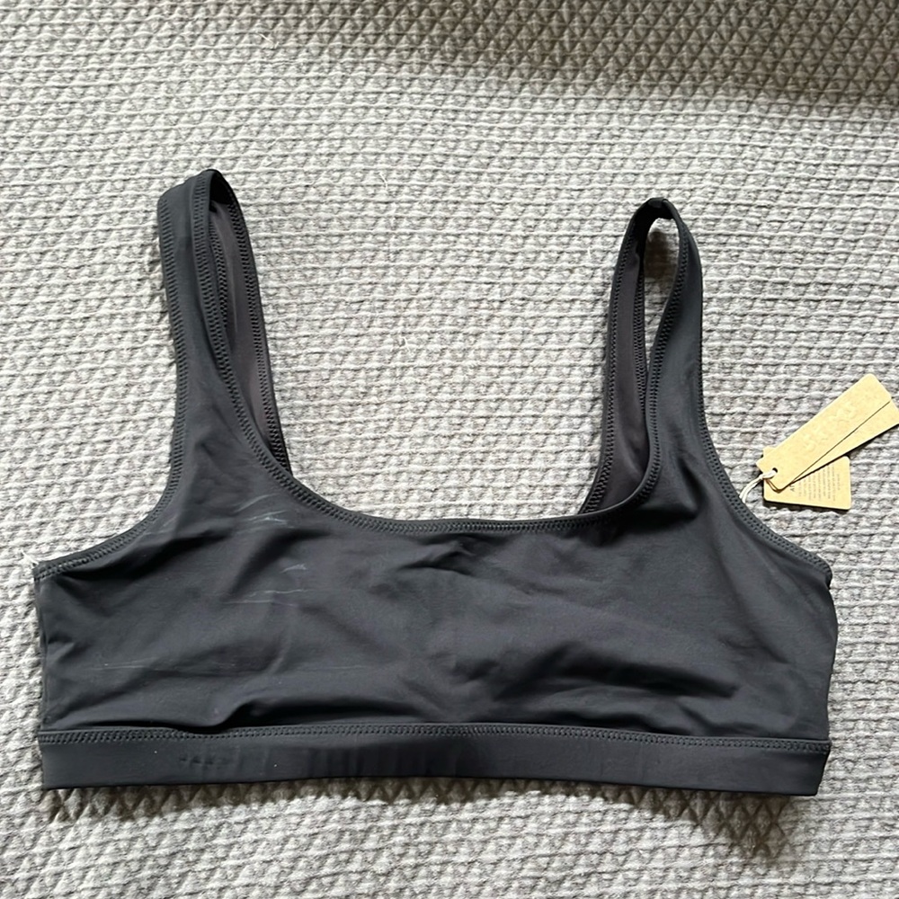 Skims Black Swimsuit Top